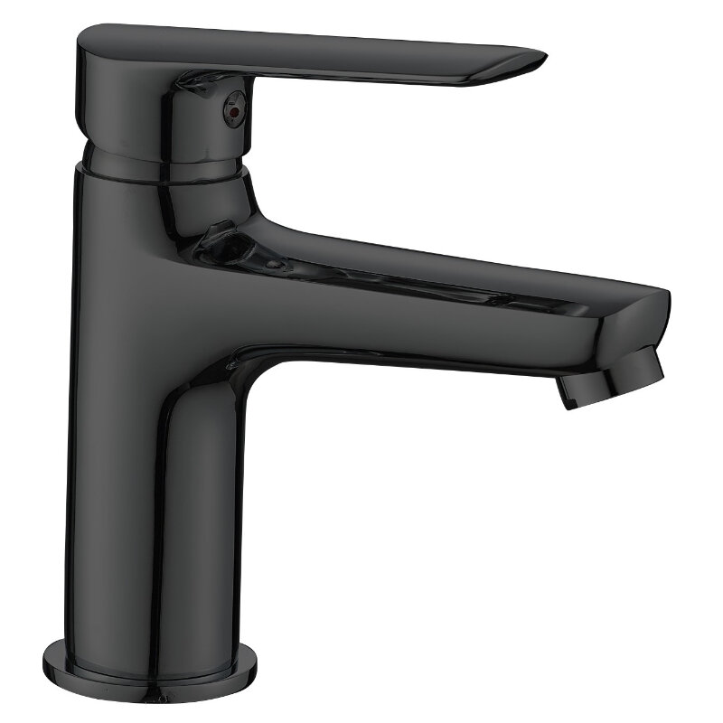 Изображение товара Смеситель Esko Lagos Black LG26B для раковины, черный, однорычажный, 10 лет гарантии