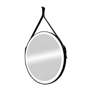 Изображение товара Зеркало Bellezza Жаклин Блэк 4616410020017 с LED-подсветкой и сенсорным управлением