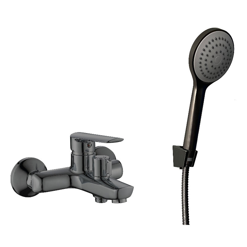 Изображение товара Смеситель Esko Lagos Gun Metal LG54GM для ванны и душа, цвет темно-серый