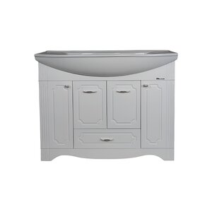 Изображение товара Тумба под раковину Bellezza Кантри 4639918000015, 105 см, напольная, цвет белый