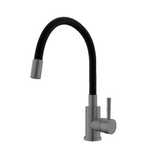 Изображение товара Смеситель Esko Snake K44Grafit для кухонной мойки, с гибким изливом, цвет графит