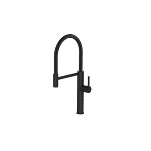 Изображение товара Смеситель Esko K51B для кухонной мойки, с гибким изливом, цвет черный