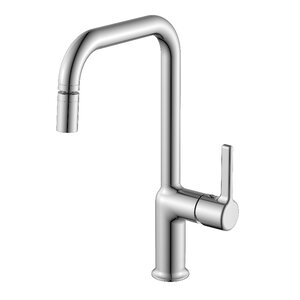 Изображение товара Смеситель Voda Column CLM519 для кухонной мойки, цвет хром