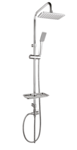 Изображение товара Душевая стойка Lemark LM8804C с верхним душем хром чехия