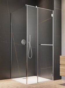 Изображение товара Душевой уголок Radaway Carena KDJ 90x90 см с распашной дверью и полотенцедержателем