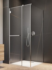 Изображение товара Душевой уголок Radaway Carena KDJ 120x90 см с распашной дверью и полотенцедержателем