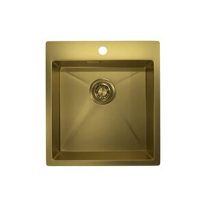 Изображение товара Кухонная мойка Granula 4600 из нержавеющей стали, золото сатин