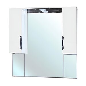 Изображение товара Зеркальный шкаф Bellezza Лагуна 4612118000016, 105 см, с подсветкой, цвет белый