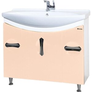 Изображение товара Тумба под раковину Bellezza Лагуна 105 см бежевый напольная