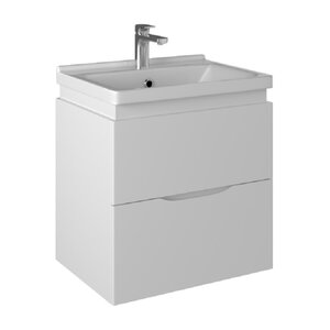 Изображение товара Тумба под раковину Briz Сити 232 03-18050-09 00 БЕЛ, 50 см, подвесная, цвет белый