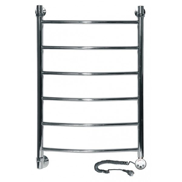 Изображение товара Электрический полотенцесушитель Ника Arc ЛД ВП с полкой и терморегулятором 80 см хром