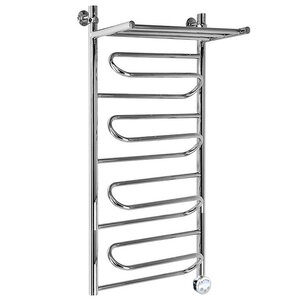 Изображение товара Электрический полотенцесушитель Ника Curve ЛZ 106x63 см с полкой и терморегулятором