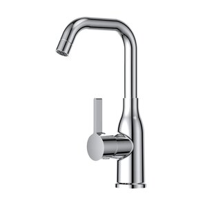 Изображение товара Пластиковый смеситель Voda K17 для кухонной мойки, цвет хром