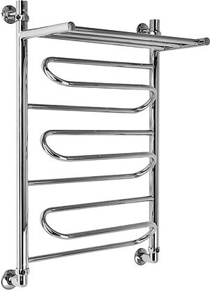 Изображение товара Полотенцесушитель водяной Ника Curve ЛZ ВП 80 x 50 см с полкой