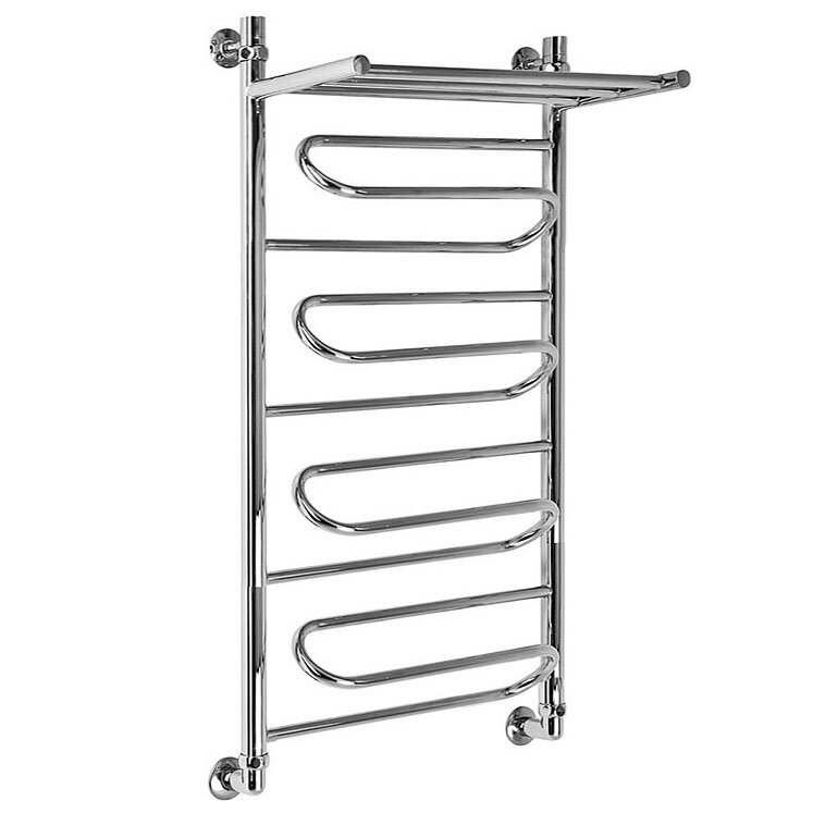 Изображение товара Полотенцесушитель водяной Ника Curve ЛZ ВП 100 x 50 см с полкой