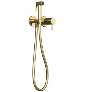 Изображение товара Гигиенический душ Teska Atlas Tera T5737, со смесителем, PVD золото