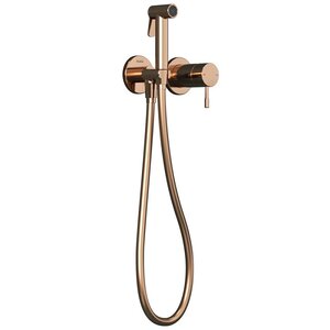 Изображение товара Гигиенический душ Teska Atlas Tera T5739, со смесителем, PVD золото розовое