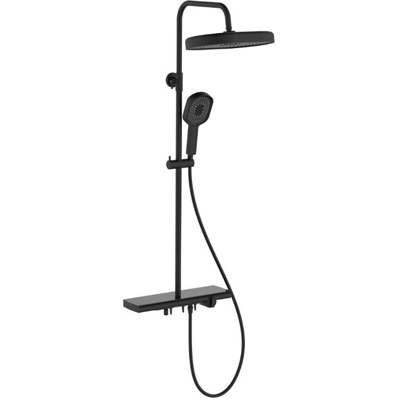 Изображение товара Душевая система Esko ST350Black, цвет черный Изображение товара Душевая система Esko ST350Black, цвет черный