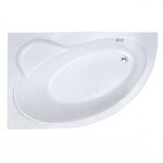 Акриловая ванна Royal Bath Alpine RB819102L, 170 х 100 см, левосторонняя, белая - фото 1