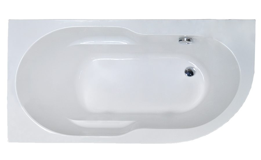 Изображение товара Акриловая угловая ванна Royal Bath Azur RB 614200 140х80 см белая