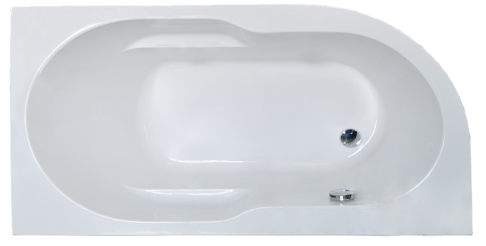 Изображение товара Акриловая угловая ванна Royal Bath Azur 170х80 см белая