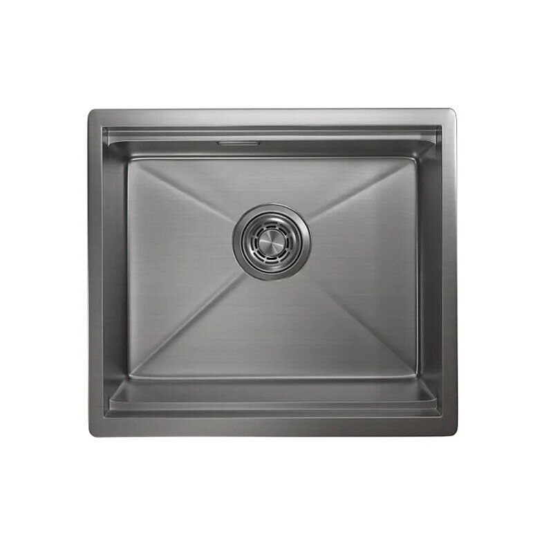 Изображение товара Кухонная мойка Granula Kitchen Space 50 см, нержавеющая сталь, PVD сталь сатин, 5045U