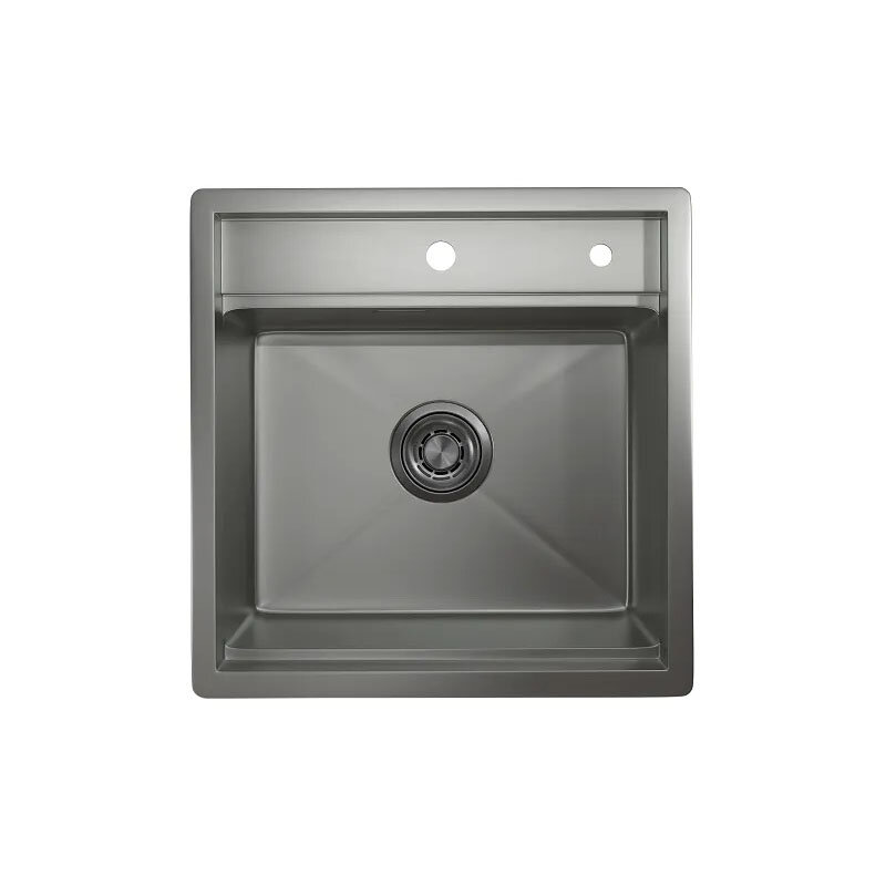 Изображение товара Мойка Granula Kitchen Space 50 см матовая нержавеющая сталь AISI-304 Изображение товара Мойка Granula Kitchen Space 50 см матовая нержавеющая сталь AISI-304