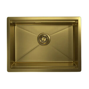 Изображение товара Кухонная мойка Granula KS-6045U цвет золото сатин 60 см