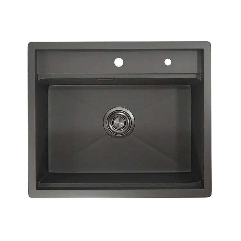 Изображение товара Кухонная мойка Granula Kitchen Space 60 графит матовый