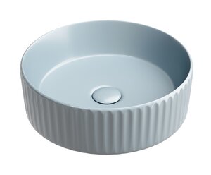 Изображение товара Раковина Ceramicanova Element CN6057MHL, 36 см, сантехфарфор, цвет серо-голубой матовый