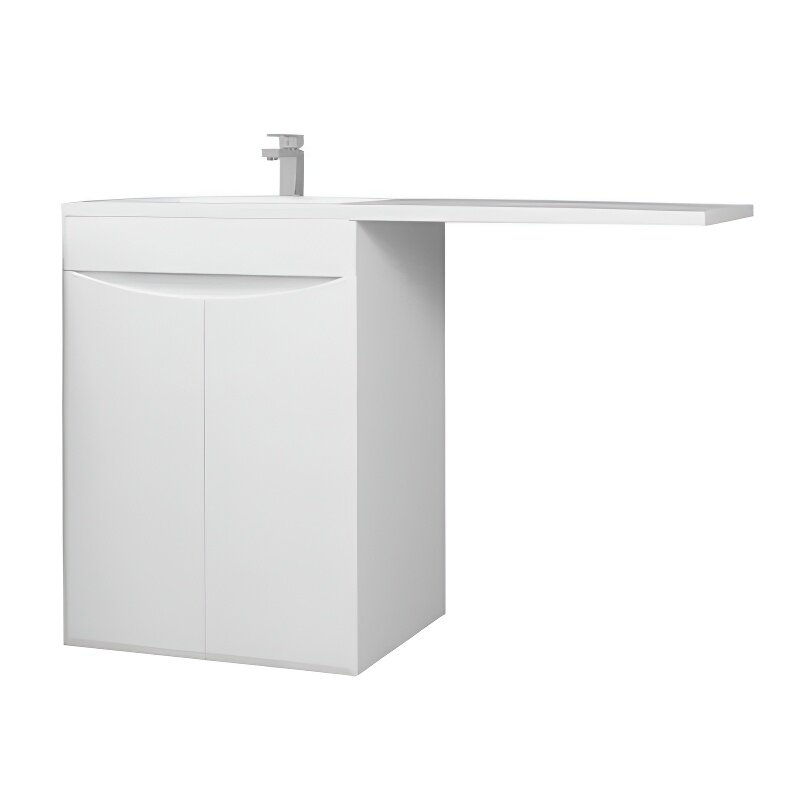 Изображение товара Тумба для стиральной машины Bellezza Олиссия 60 см напольная белая Россия