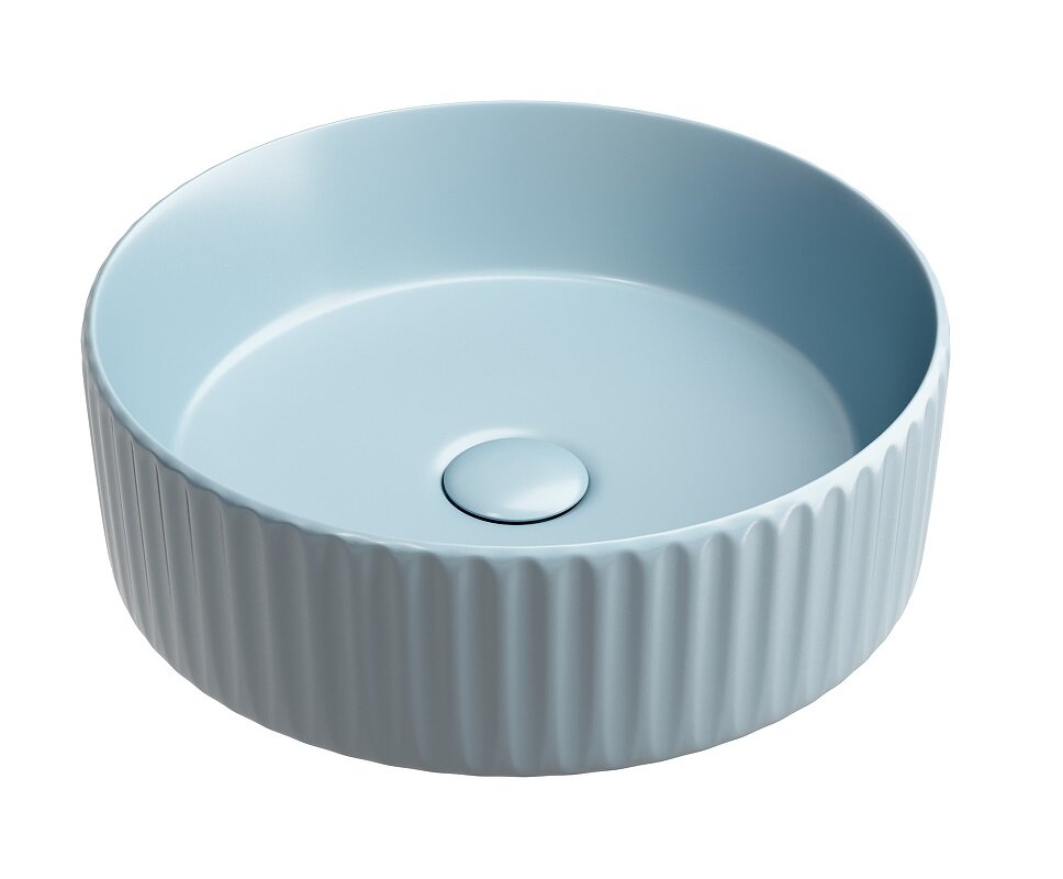 Изображение товара Раковина Ceramicanova Element CN6057ML 36 см голубой матовый накладная без отверстия