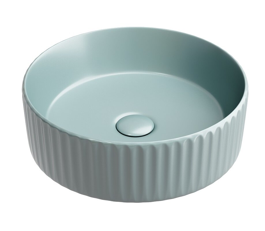 Изображение товара Раковина Ceramicanova Element CN6057MLG, 36 см, сантехфарфор, цвет зеленый матовый