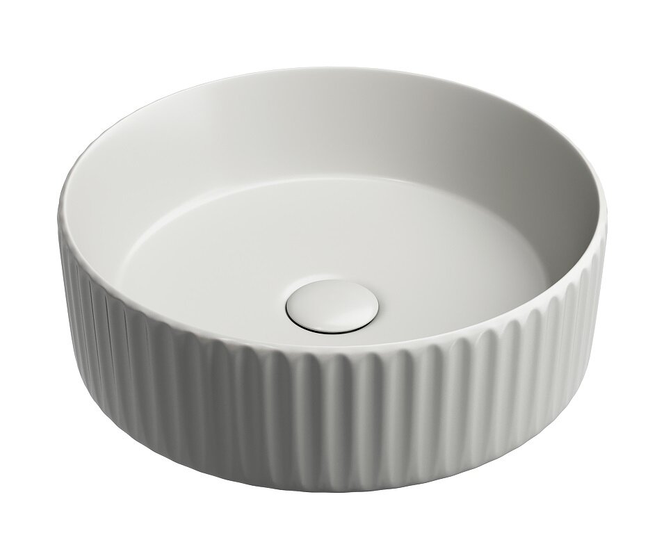 Изображение товара Раковина Ceramicanova Element CN6057MSG 36 см из санфарфора, серый матовый