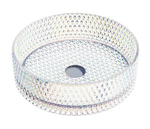 Изображение товара Раковина Ceramicanova Cristal CN6059, 36 см, стекло, цвет неон