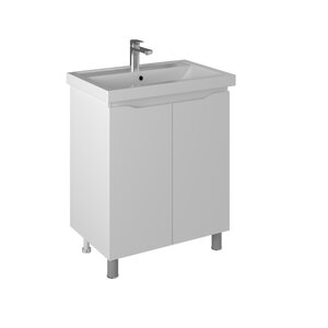 Изображение товара Тумба под раковину Briz Мальта 365 03-02070-06 00 БЕЛ, 70 см, напольная, цвет белый