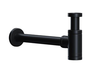 Изображение товара Сифон для раковины Ceramicanova 70001MB с гидрозатвором черный матовый, Италия