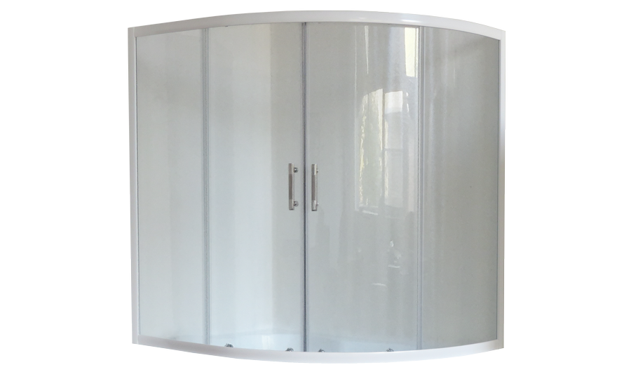 Изображение товара Шторка на ванну Royal Bath Alpine RB 140ALP-T 140 см, прозрачное стекло