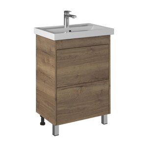 Изображение товара Тумба под раковину Briz Риччи 360 03-08060-06 00 ВЕЛ, 60 см, напольная, цвет дуб веллингтон