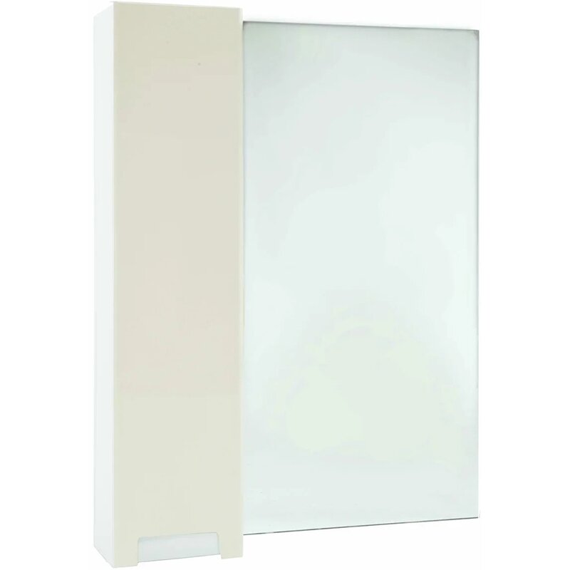 Изображение товара Зеркальный шкаф Bellezza Пегас 70 см бежевый подвесной с акриловой дверью