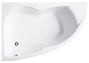 Изображение товара Акриловая угловая ванна Jacob Delafon Micromega Duo Chromo 170x105 см дизайнерская премиум