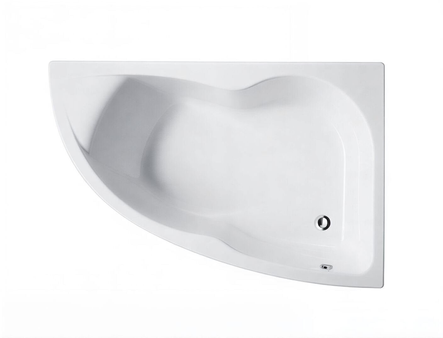 Изображение товара Ванна акриловая Jacob Delafon Micromega Duo E60220-00/E60221-00 асимметричная, 170 х 105 см Изображение товара Ванна акриловая Jacob Delafon Micromega Duo E60220-00/E60221-00 асимметричная, 170 х 105 см