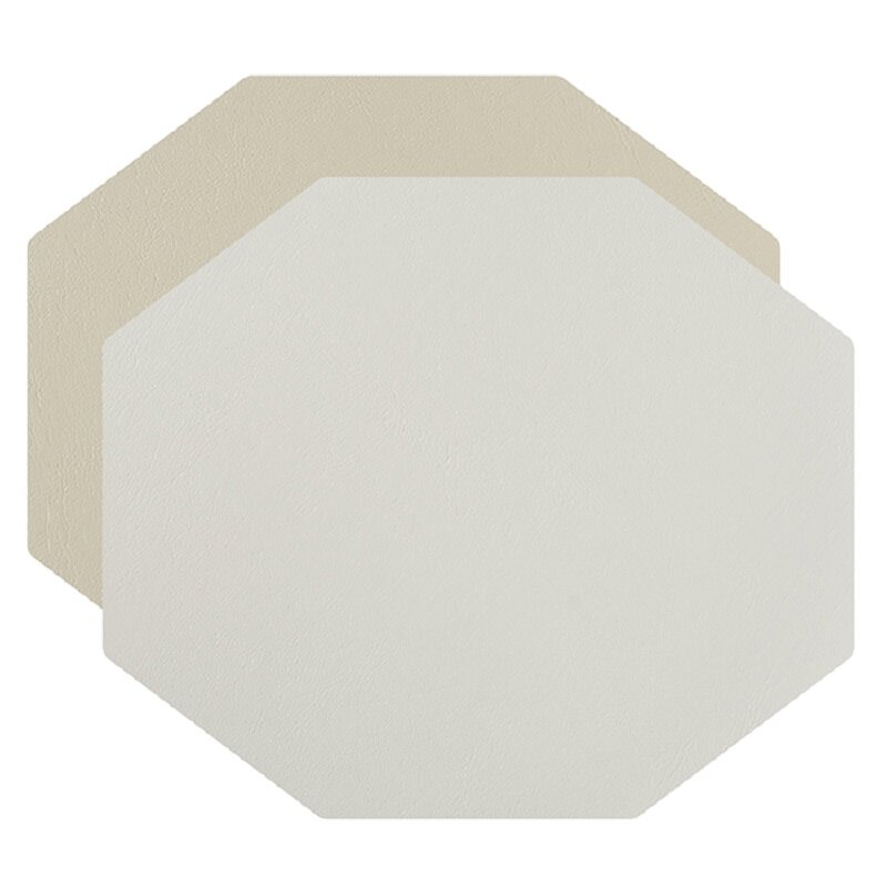 Изображение товара Набор сервировочных салфеток ADJ 0006.10/16, 44,5 x 38 см, цвет белый/панна котта