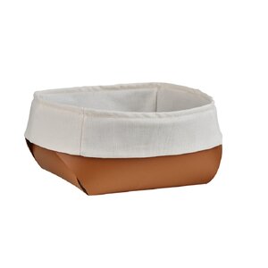 Изображение товара Корзина для хлеба ADJ 0037.09/30, 20 x 20 см, цвет коньяк/бордо