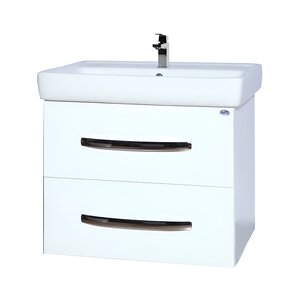 Изображение товара Тумба под раковину Bellezza Рокко 4635309670010, 60 см, подвесная, цвет белый