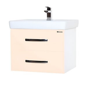 Изображение товара Тумба под раковину Bellezza Рокко, 70 см, бежевый, подвесная