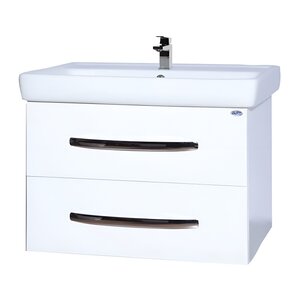 Изображение товара Тумба под раковину Bellezza Рокко 4635311670015, 70 см, подвесная, цвет белый