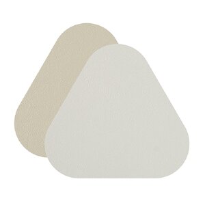 Изображение товара Набор сервировочных салфеток ADJ 0007.10/16, 12 x 12 см, цвет белый/панна котта