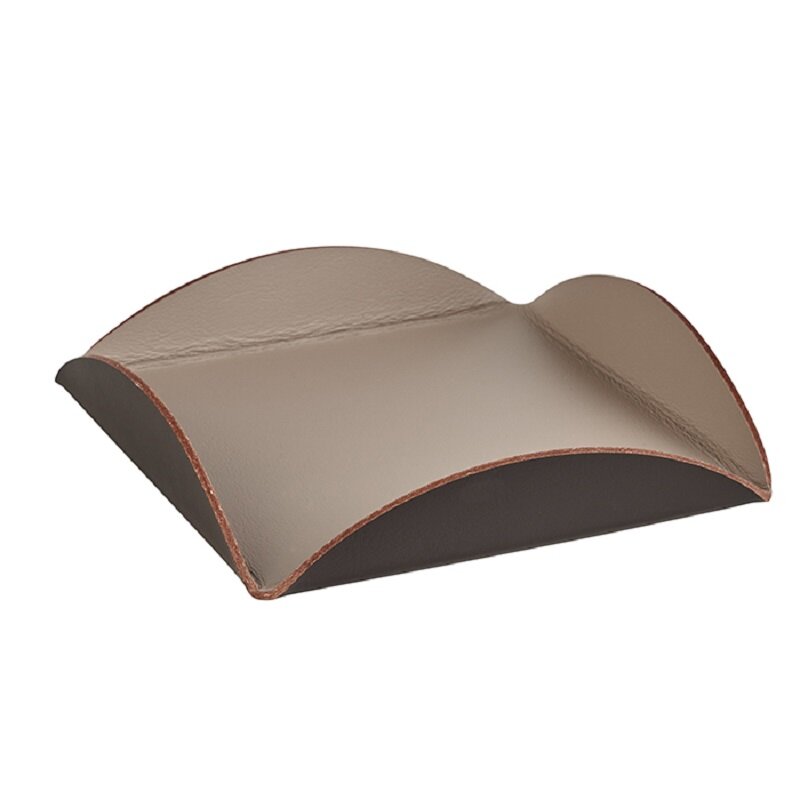 Изображение товара Подставка ADJ 0020.04/06 Дизайнерская кожа 15x15 см капучино/шоколад