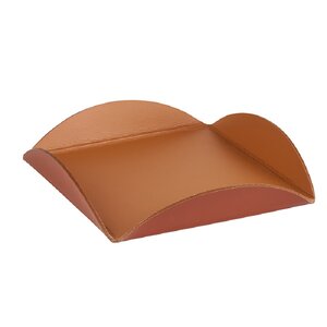 Изображение товара Подставка для сервировки ADJ 0020.09/30, кожа, 15x15 см, коньяк бордо